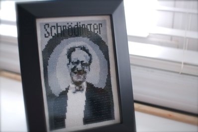 Schrödinger’s Cross Stitch by Misty Granade